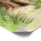 Vintage Halloween kinder feestdag poster (Hoek)