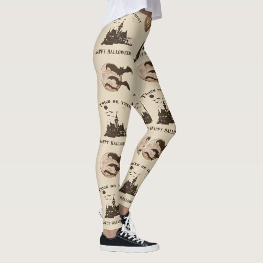 Vintage Halloween Leggings (Rechts)