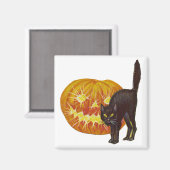 Vintage Halloween Magneet (Voorkant / Achterkant)