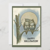 Vintage Halloween Pair van Eigenaars Sitting Night (Voorkant)