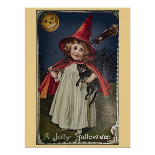 Vintage Halloween Perfect Poster (Voorkant)