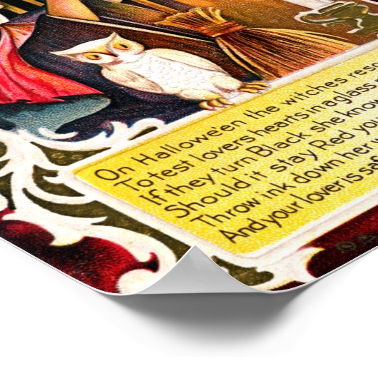 Vintage Halloween Poster (Hoek)