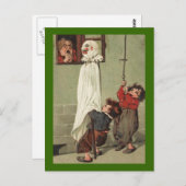 Vintage Halloween Pranksters Briefkaart (Voorkant / Achterkant)