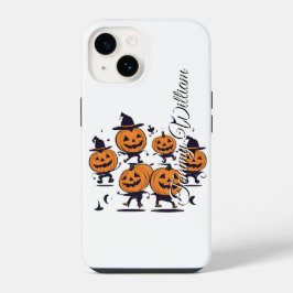 Vintage Halloween Pumpkin iPhone 14 Hoesje