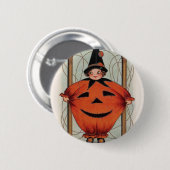 Vintage Halloween Ronde Button 5,7 Cm (Voorkant /achterkant)