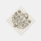 Vintage Halloween Servetten (Hoek)