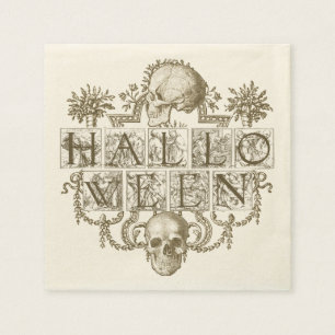 Vintage Halloween Servetten
