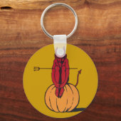 Vintage Halloween Sleutelhanger (Voorkant)