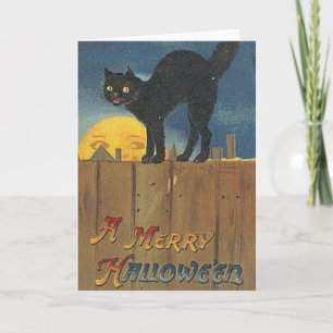 Vintage Halloween Wenskaart Kaart