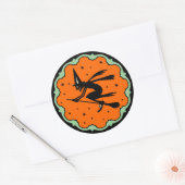 Vintage Halloween Witch Sticker (Envelop)