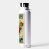 Vintage Halloween Witch Waterfles (Links)