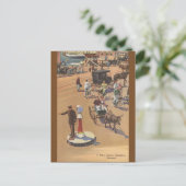 Vintage Hamilton Bermuda Briefkaart (Staand voorkant)