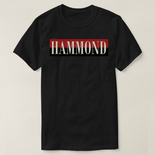 Vintage Hammond T-shirt (Design voorkant)
