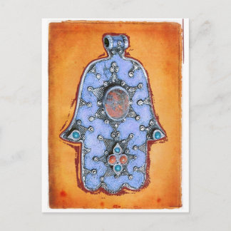 Vintage Hamsa Briefkaart