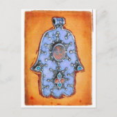 Vintage Hamsa Briefkaart (Voorkant)