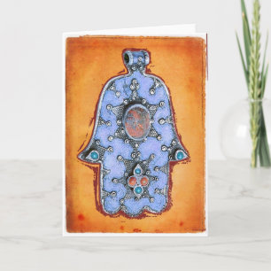Vintage Hamsa Kaart