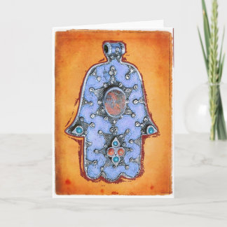 Vintage Hamsa Kaart