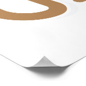 Vintage Hand Crafted Motorcycle Custom Design Poster (Hoek)