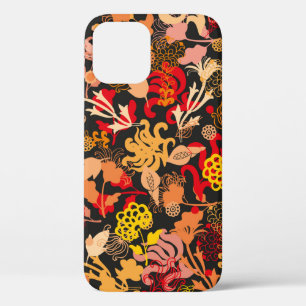 Vintage hand drawn seamless floral pattern Case-Mate iPhone case