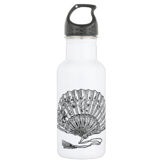 Vintage Hand Fan Waterfles