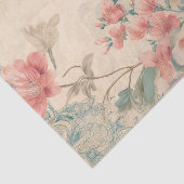 Vintage Hane Boerderij Tissuepapier (Detail)
