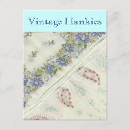 Vintage Hankies Briefkaart