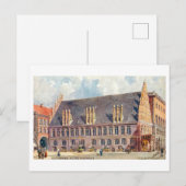 Vintage Hannover Germany Rathaus Briefkaart (Voorkant / Achterkant)