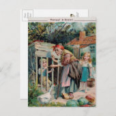 Vintage Hansel & Gretel 1906 Briefkaart (Voorkant / Achterkant)