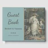 Vintage Happy Couple Gastenboek (Voorkant)