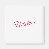 Vintage Harlem Magneet (Voorkant)