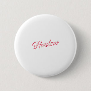 Vintage Harlem Ronde Button 5,7 Cm