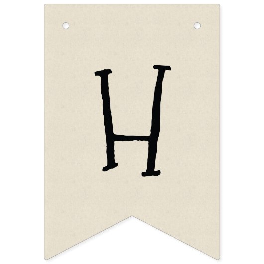 Vintage Harry Potter Eerste Verjaardag Vlaggetjes (Tweede vlag)