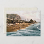 Vintage Hastings Sussex England Briefkaart (Voorkant / Achterkant)