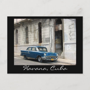 vintage havana briefkaart