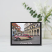 vintage havana briefkaart (Staand voorkant)