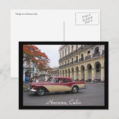 vintage havana briefkaart (Voorkant / Achterkant)