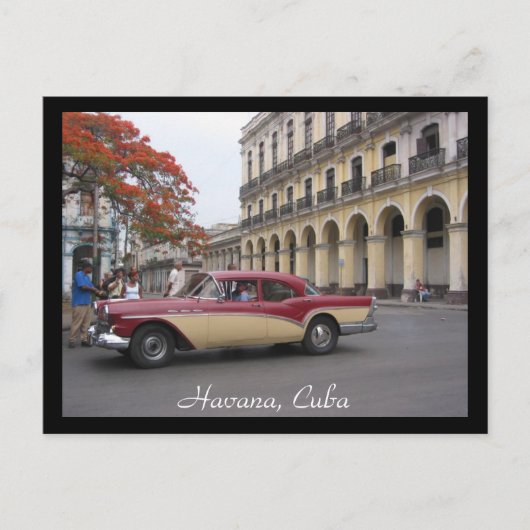 vintage havana briefkaart (Voorkant)