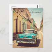 Vintage Havana Cuba Briefkaart (Voorkant / Achterkant)