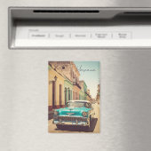 Vintage Havana Cuba Magneet (Insitu (Vaatwasser))