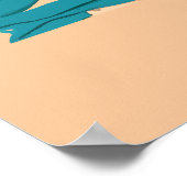 Vintage Hawaï 1950 Reis Poster (Hoek)