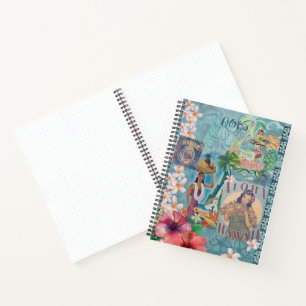 Vintage Hawaï: Aloha Begroetingsplanner Notitieboek
