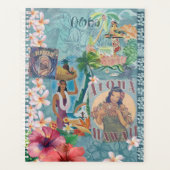 Vintage Hawaï: Aloha Begroetingsplanner Planner (Voorkant)