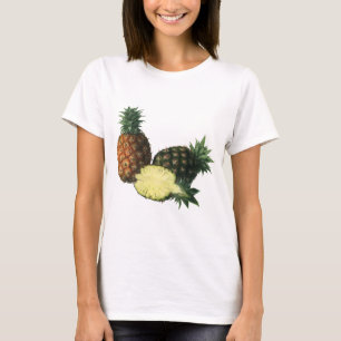 Vintage Hawaïaanse Ananassen, Biologisch Voedingsf T-shirt