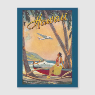 Vintage Hawaiaanse eilanden reis Aloha Pacific