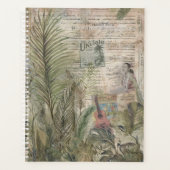 Vintage Hawaïaanse Tropics: Ukulele Planner (Voorkant)