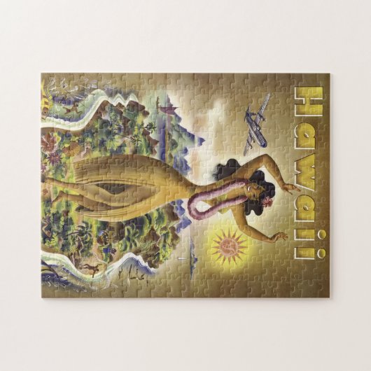 Vintage Hawaii 2 Legpuzzel (Horizontaal)