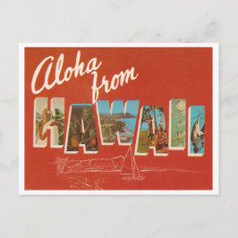 Vintage Hawaii Briefkaart