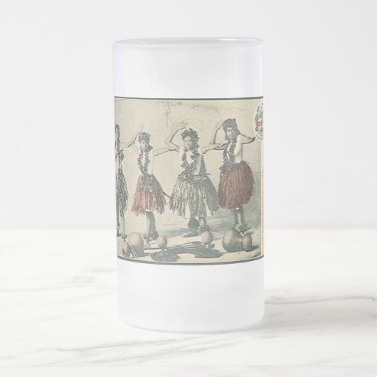 Vintage Hawaii Hula Hula Dancers Mokken (Center)