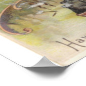 Vintage "Hawaii" koffie van Arbuckle Bros Poster (Hoek)