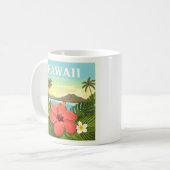Vintage Hawaii Koffiemok (Voorkant links)